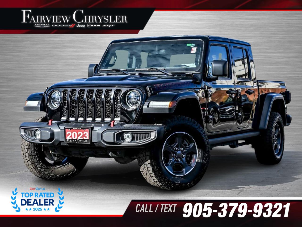 2023 Jeep Gladiator Rubicon LEATHER   TRAILER TOW   HEATED SEATS   LED Photo