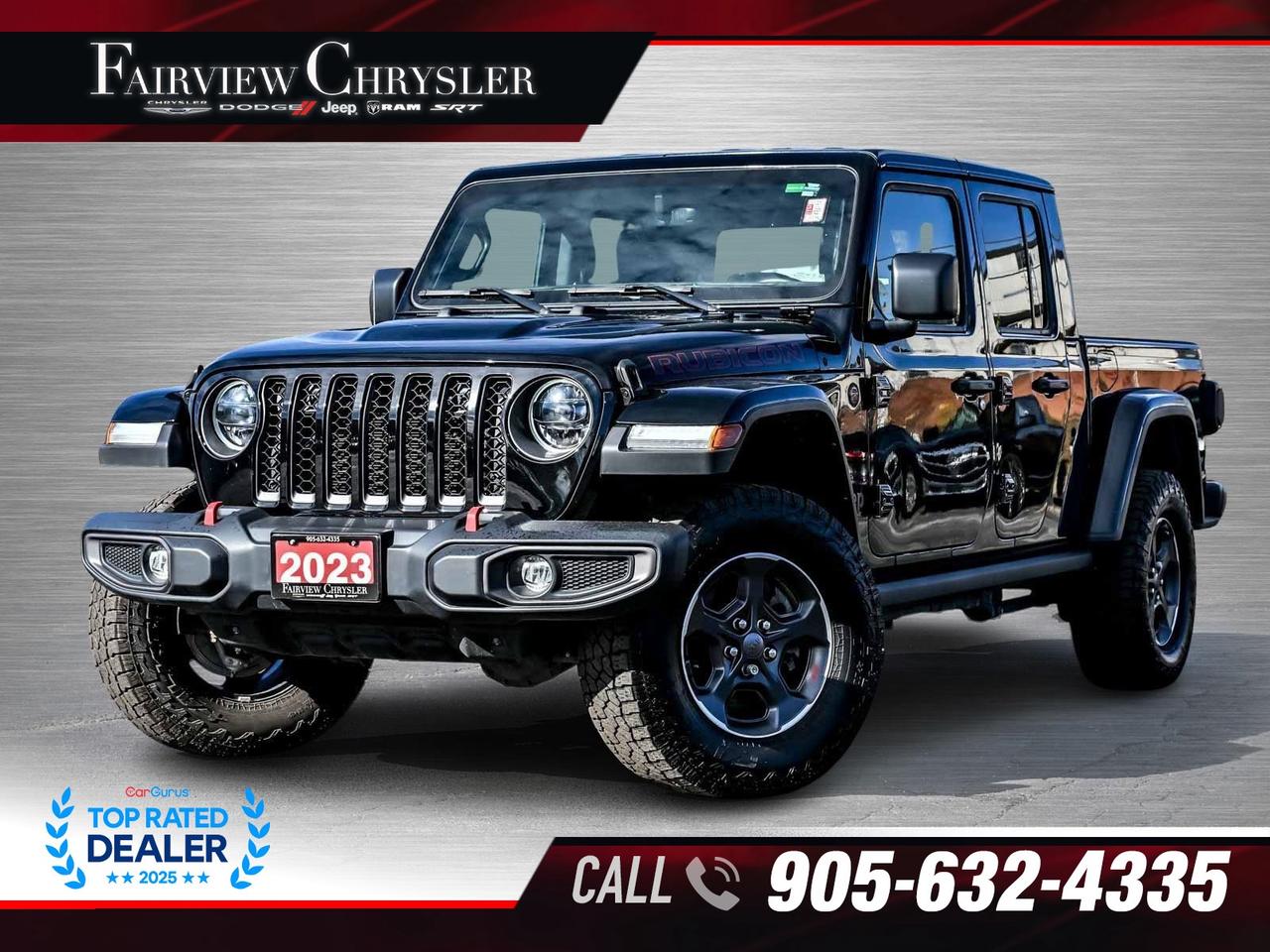 2023 Jeep Gladiator Rubicon LEATHER   TRAILER TOW   HEATED SEATS   LED Photo