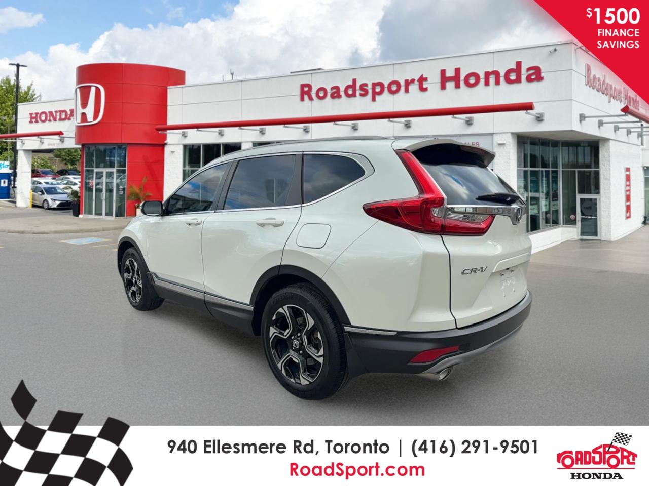 2018 Honda CR-V Touring AWD MoonRoof Leather Navi Photo3