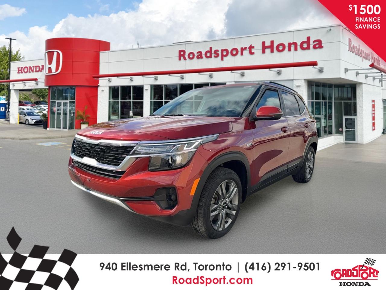 2023 Kia Seltos EX AWD   Leather   Sunroof   Carplay Photo