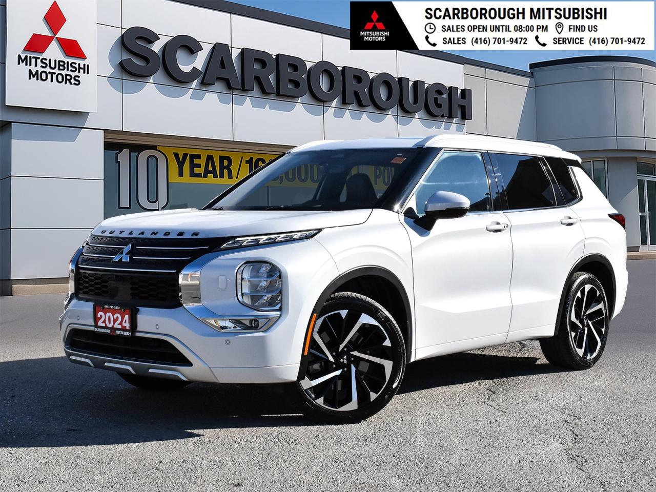 2024 Mitsubishi Outlander GT-P AWC Panoramic glass roof leather seats Photo0