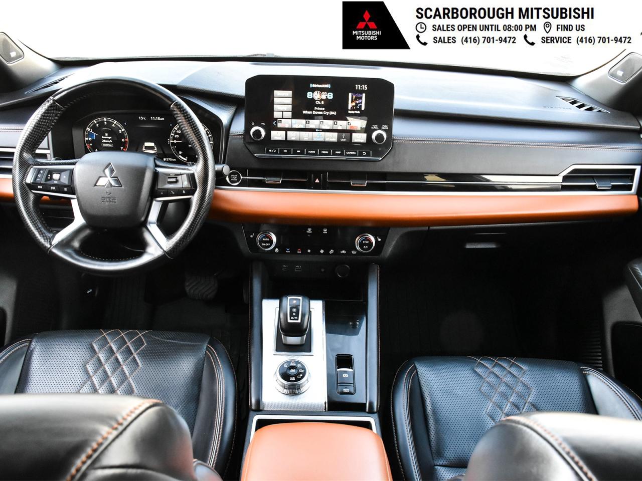 2024 Mitsubishi Outlander GT-P AWC Panoramic glass roof leather seats Photo