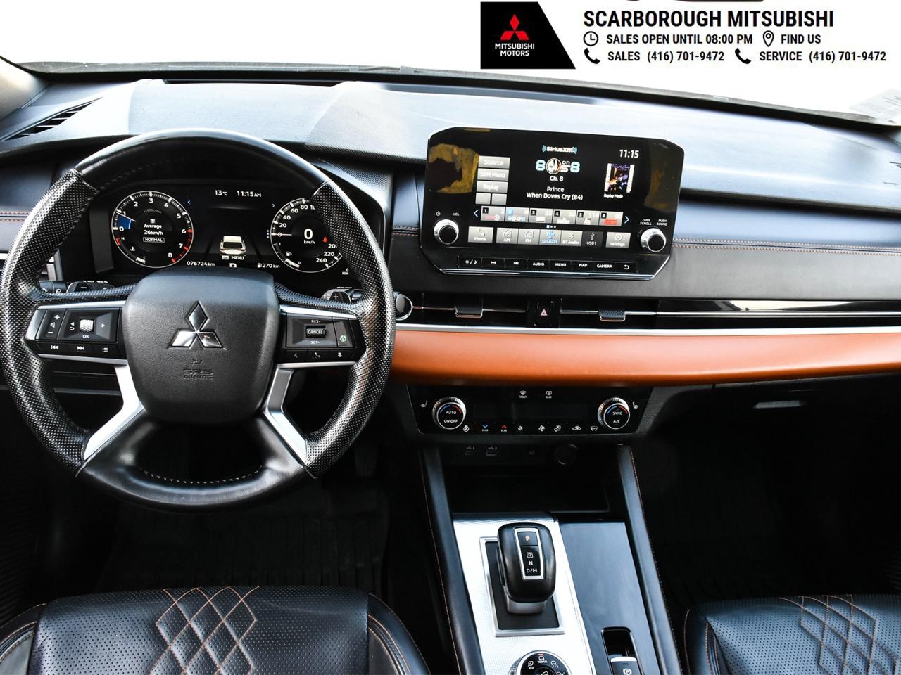 2024 Mitsubishi Outlander GT-P AWC Panoramic glass roof leather seats Photo