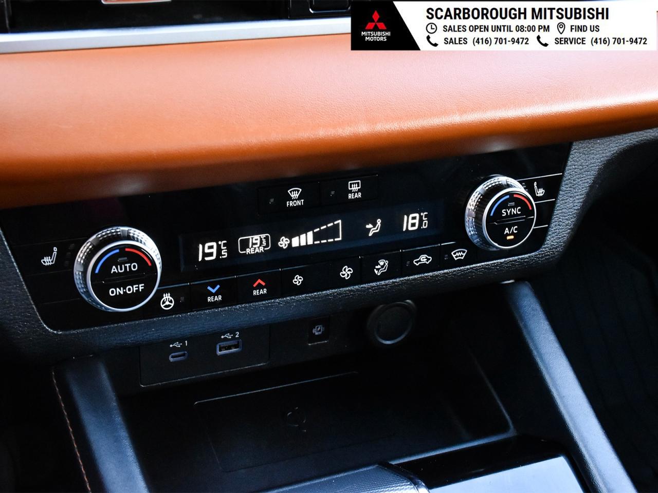 2024 Mitsubishi Outlander GT-P AWC Panoramic glass roof leather seats Photo