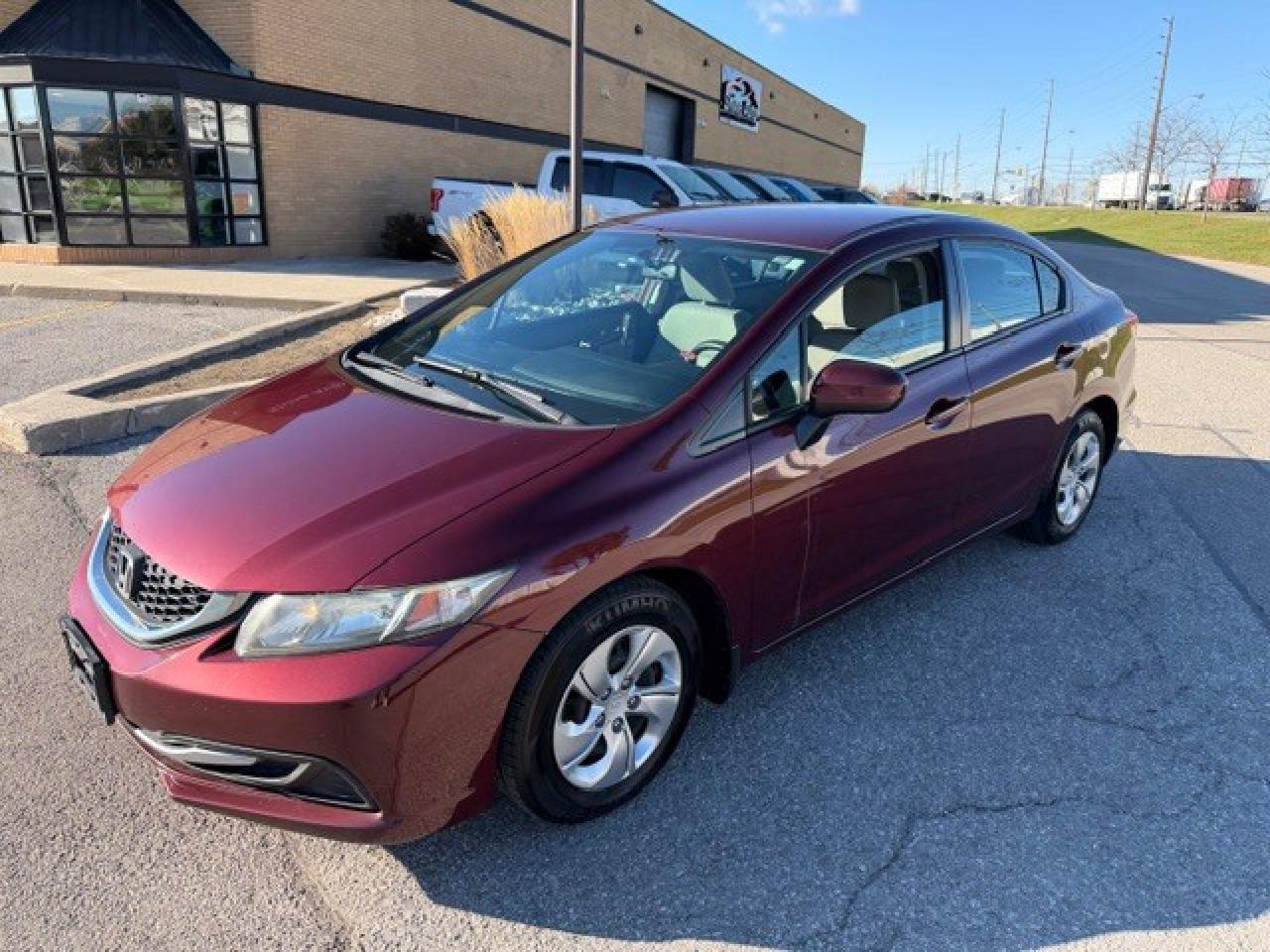 2014 Honda Civic Sedan LX 5 SPEED MANUAL BRAND NEW BRAKES Photo