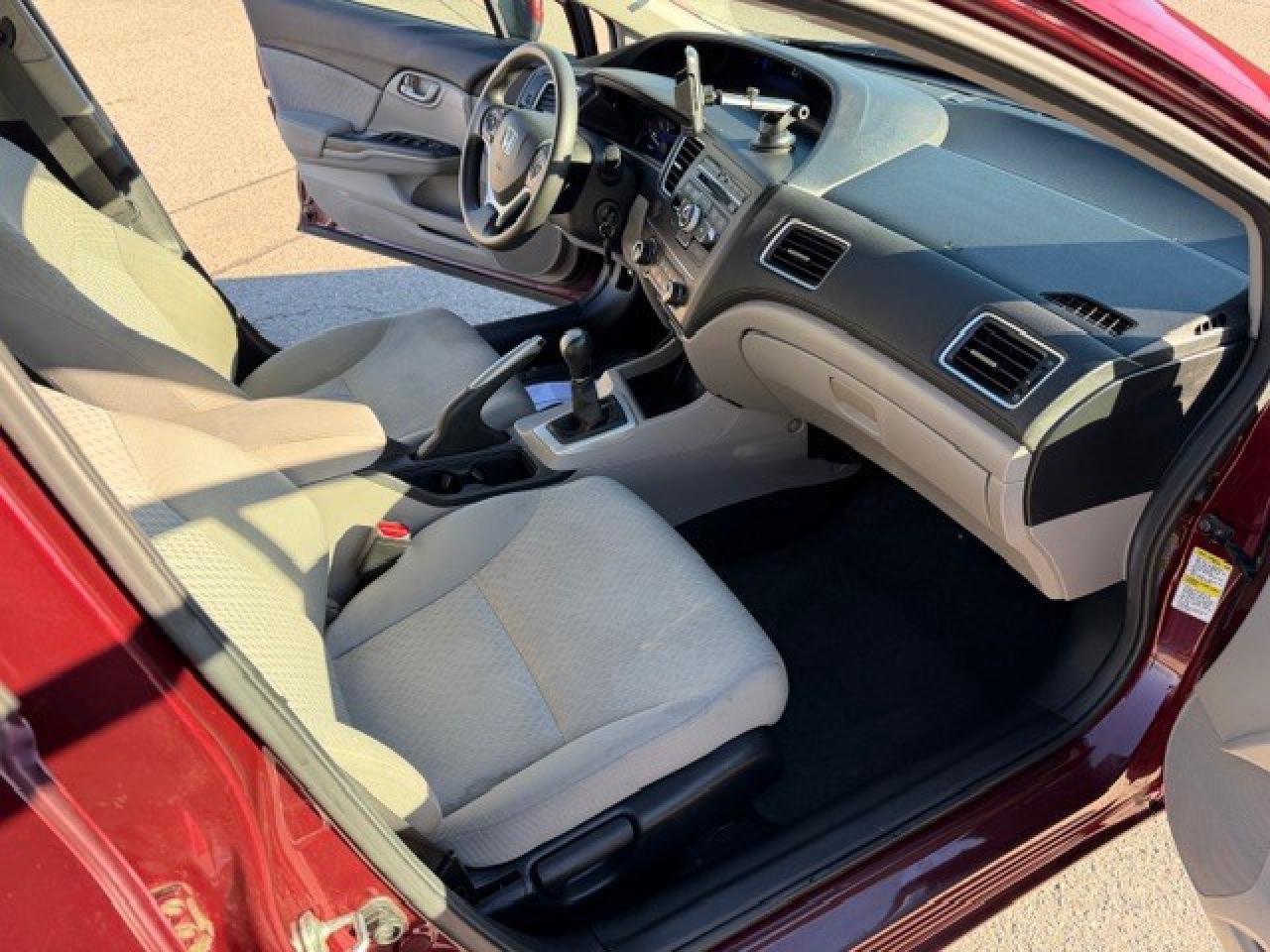 2014 Honda Civic Sedan LX 5 SPEED MANUAL BRAND NEW BRAKES Photo