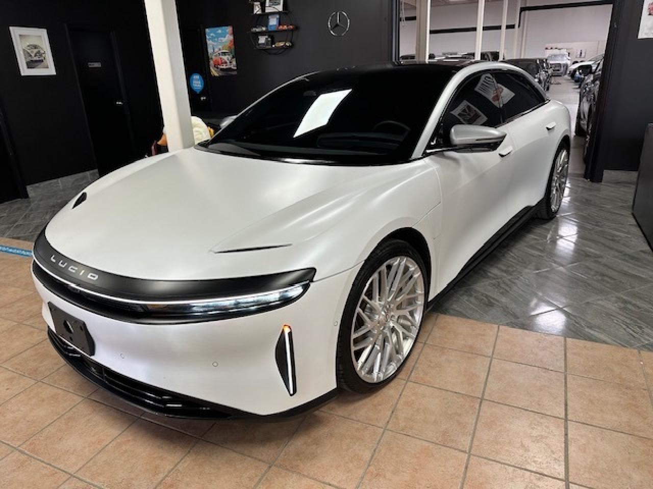 2022 Lucid Air FULL WRAP MATTE PPF 2 SETS OF WHEELS Photo