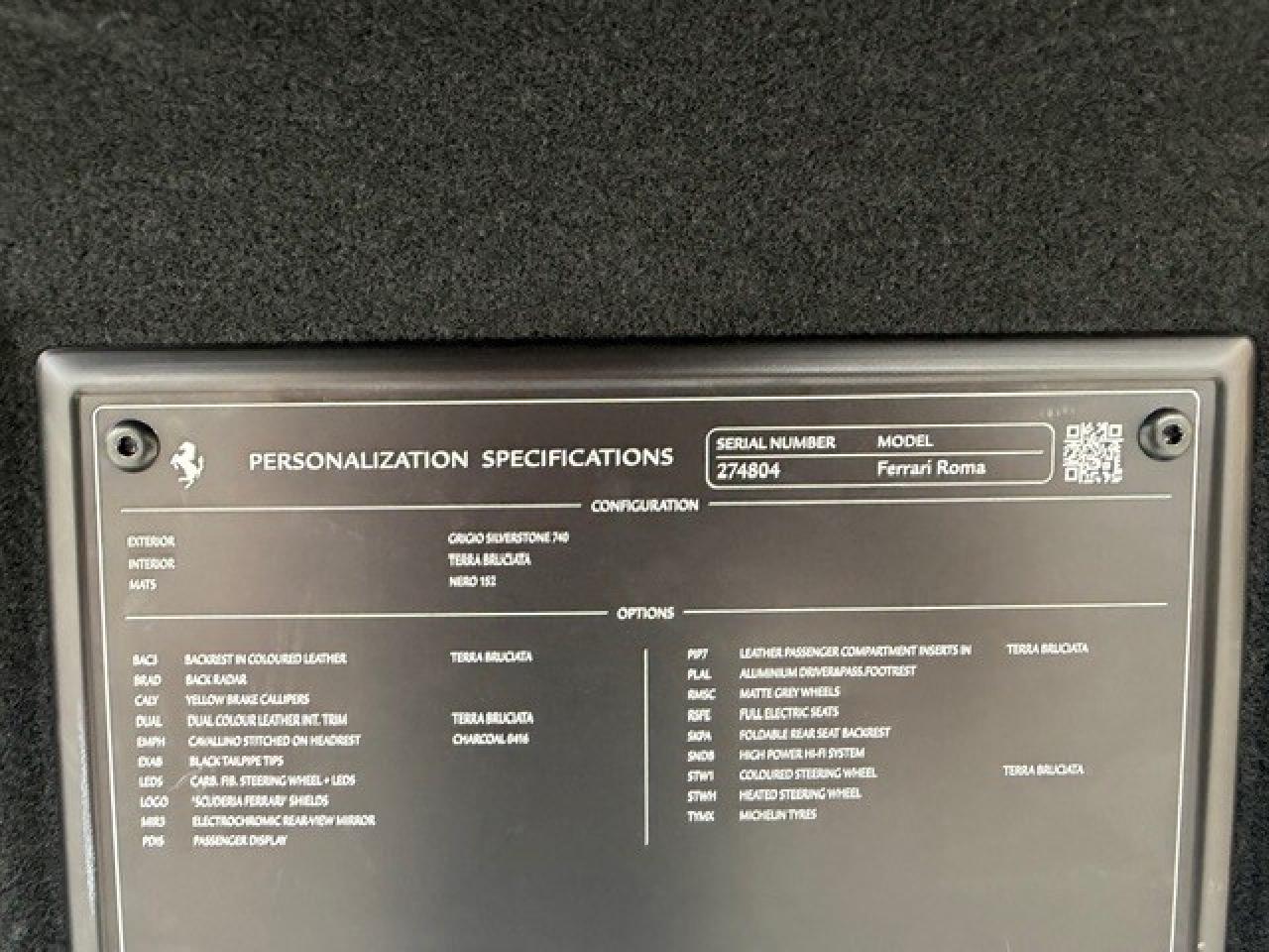 2022 Ferrari Roma Coupe 3.9 V8 Twin Turbo Full body PPF CERTIFIED Photo