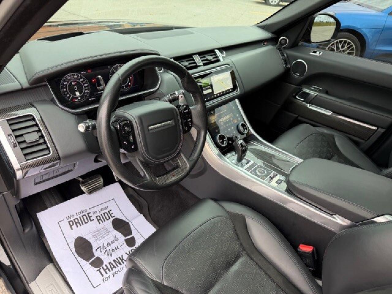 2019 Land Rover Range Rover Sport SVR 1 Owner Clean Carfax Service Records Photo