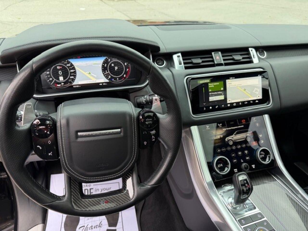 2019 Land Rover Range Rover Sport SVR 1 Owner Clean Carfax Service Records Photo