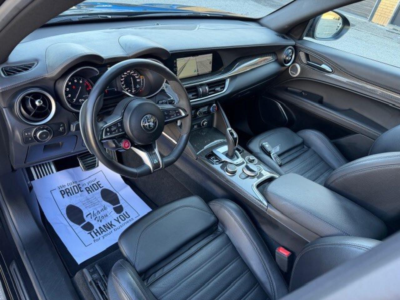 2023 Alfa Romeo Stelvio Quadrifoglio V6 TWIN TURBO 1 Owner Clean Carfax Photo