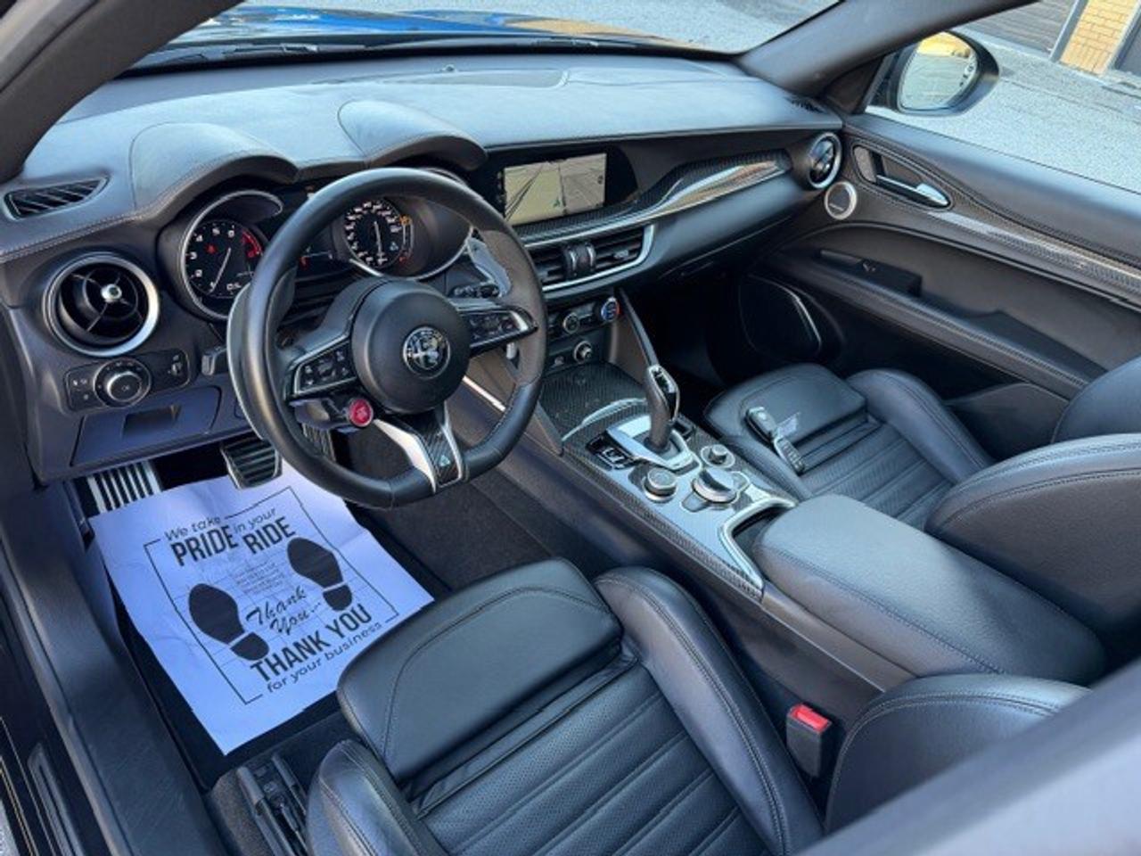 2023 Alfa Romeo Stelvio Quadrifoglio V6 TWIN TURBO 1 Owner Clean Carfax Photo