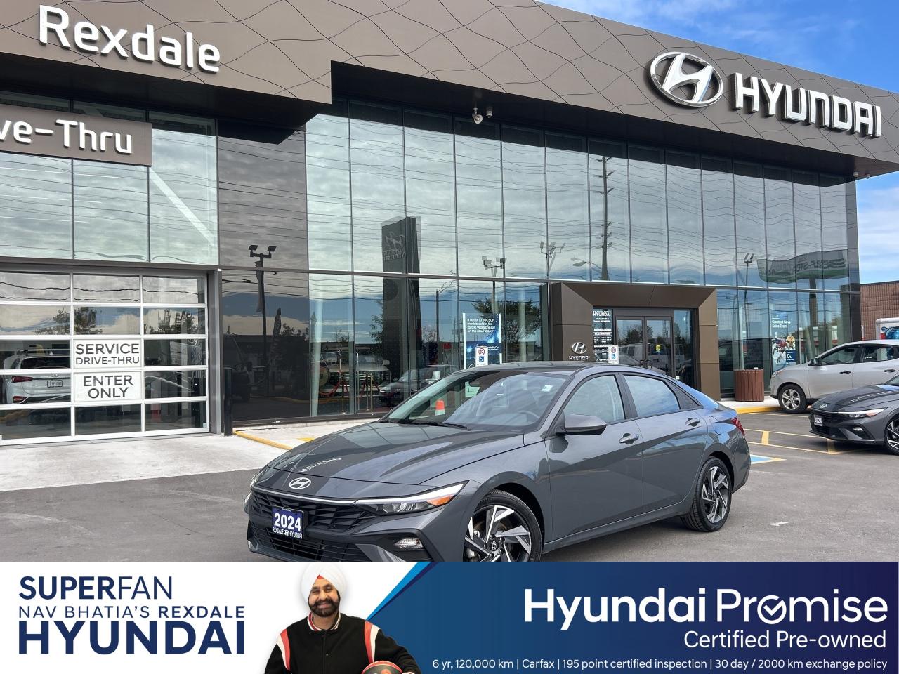 2024 Hyundai Elantra Preferred IVT w-Tech Pkg   Starting from 4.49% OAC Photo0