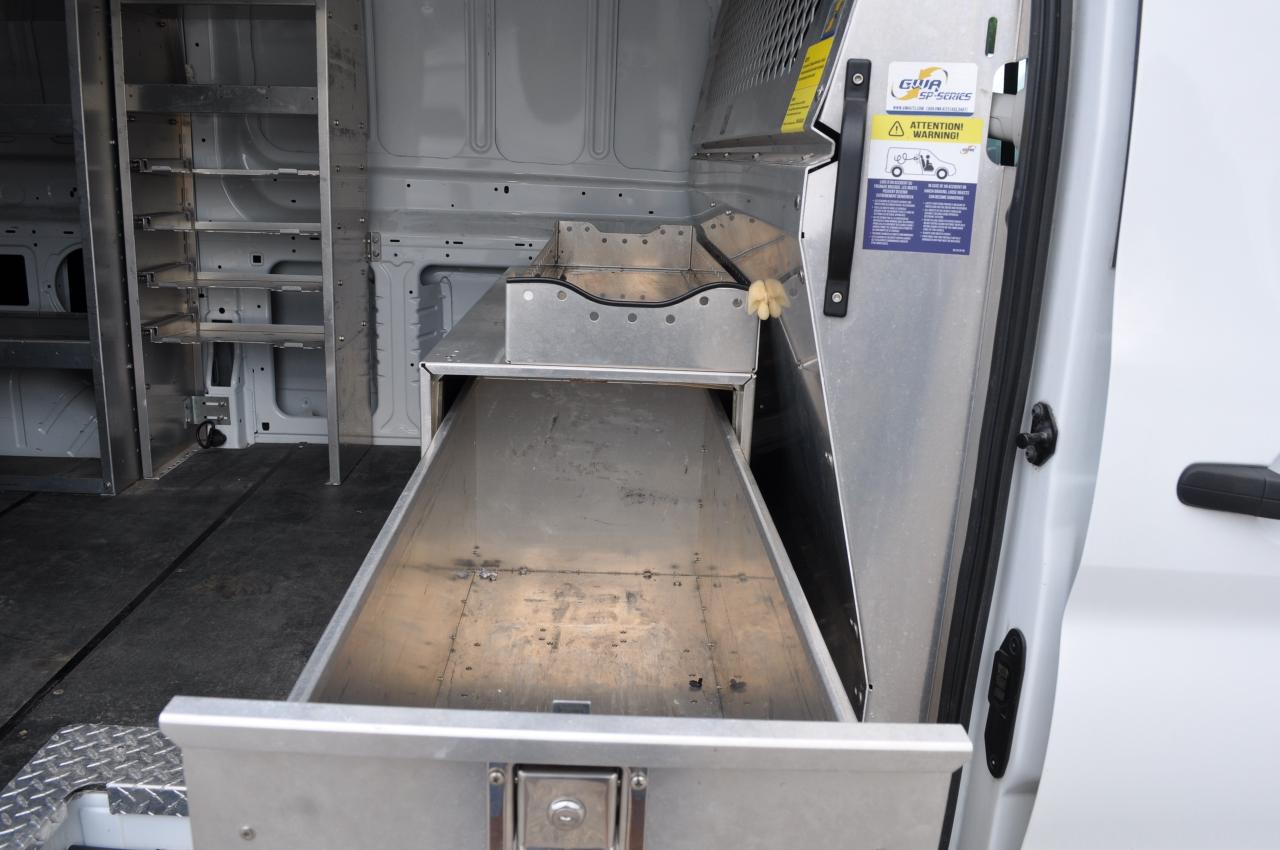 2020 Ford Transit Cargo Van Divider, Shelving, Wholesale priced. Photo