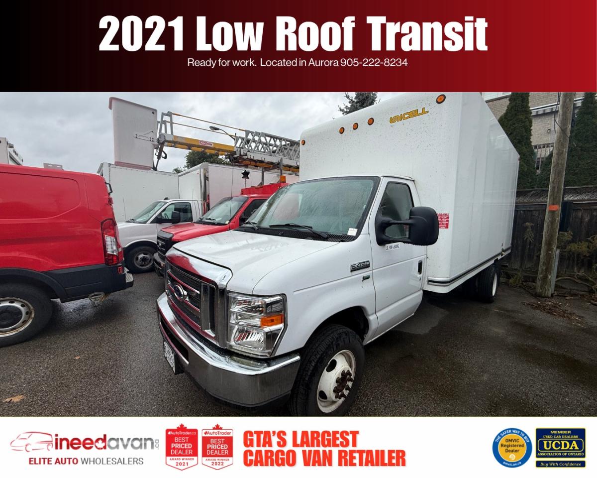 2021 Ford Econoline 16Ft  Box + Ramp Photo0