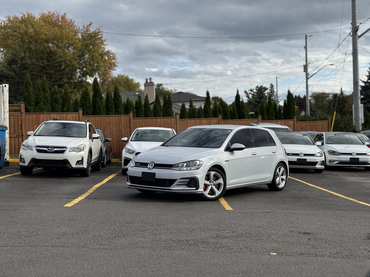 2019 Volkswagen Golf GTI DSG   0 Accidents   Plaid Interior Photo