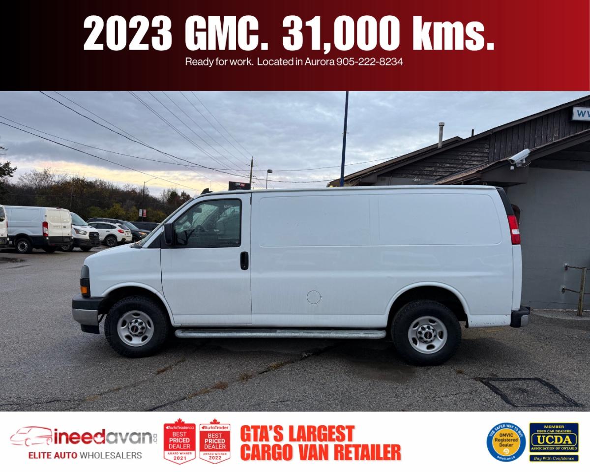 2023 GMC Savana Cargo Van 2500/130 Wheel Base/Certified/Back Up CAMERA/ Photo0