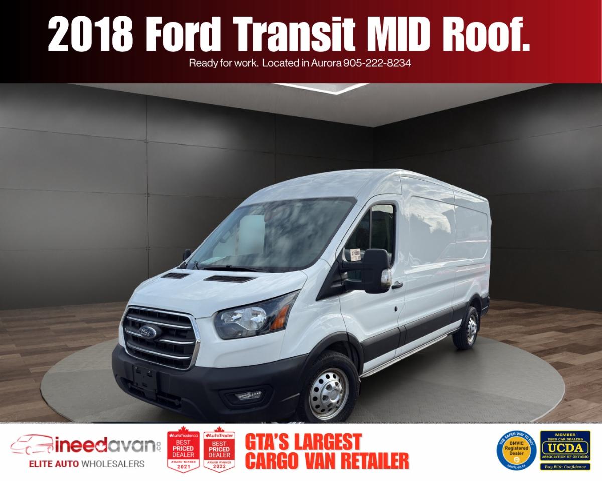 2018 Ford Transit Van T-250 148  Med Rf 9000 GVWR Sliding RH Dr Photo0