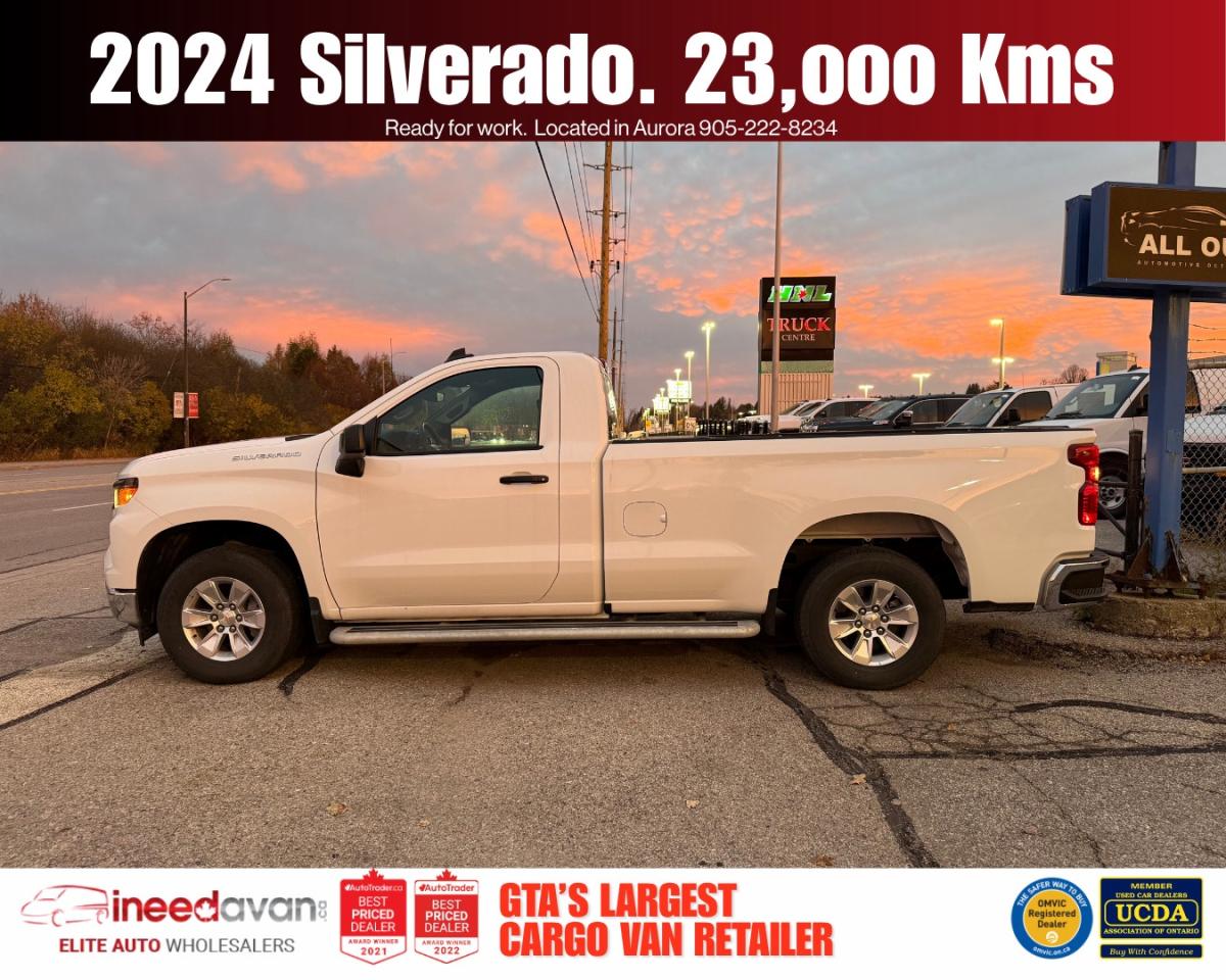 2024 Chevrolet Silverado 1500 2WD 5.3L Reg Cab Long Box 3 Passenger Photo0