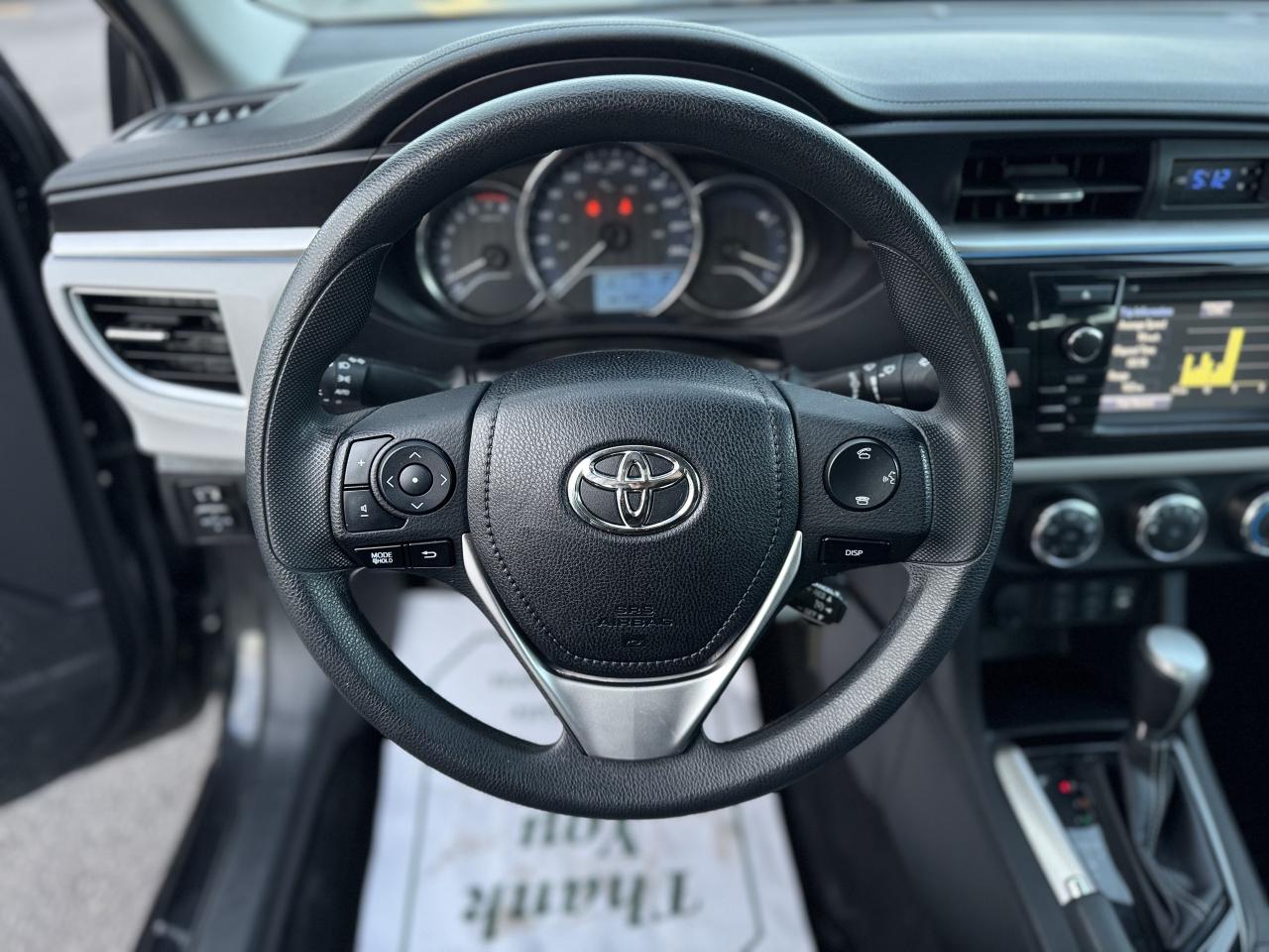 2016 Toyota Corolla Rear Camera   Well Maintained Photo