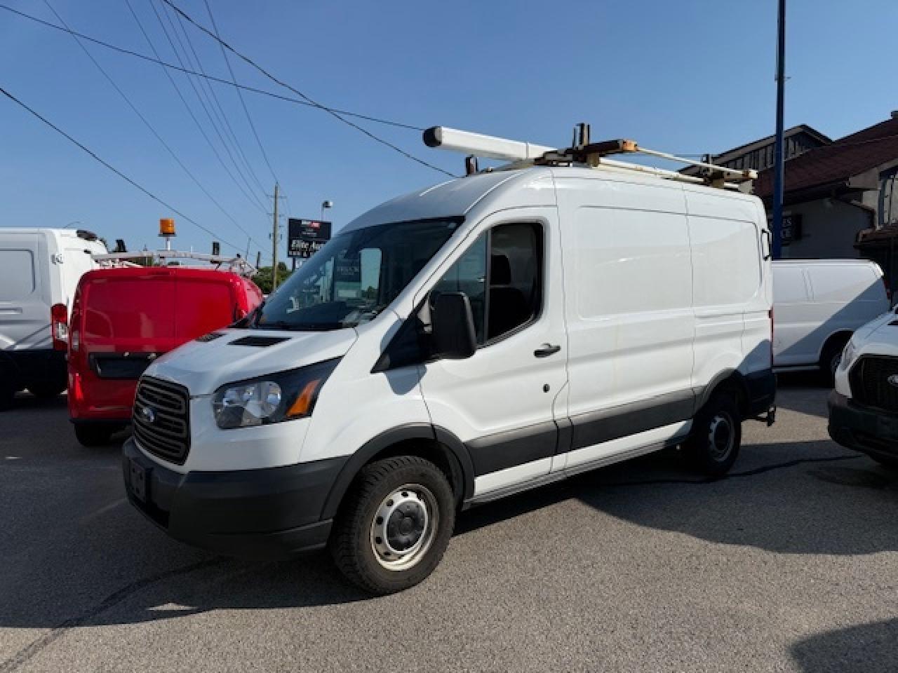 2019 Ford Transit Van T250 Mid Roof with Shelving, Divider, Roof Rack Photo