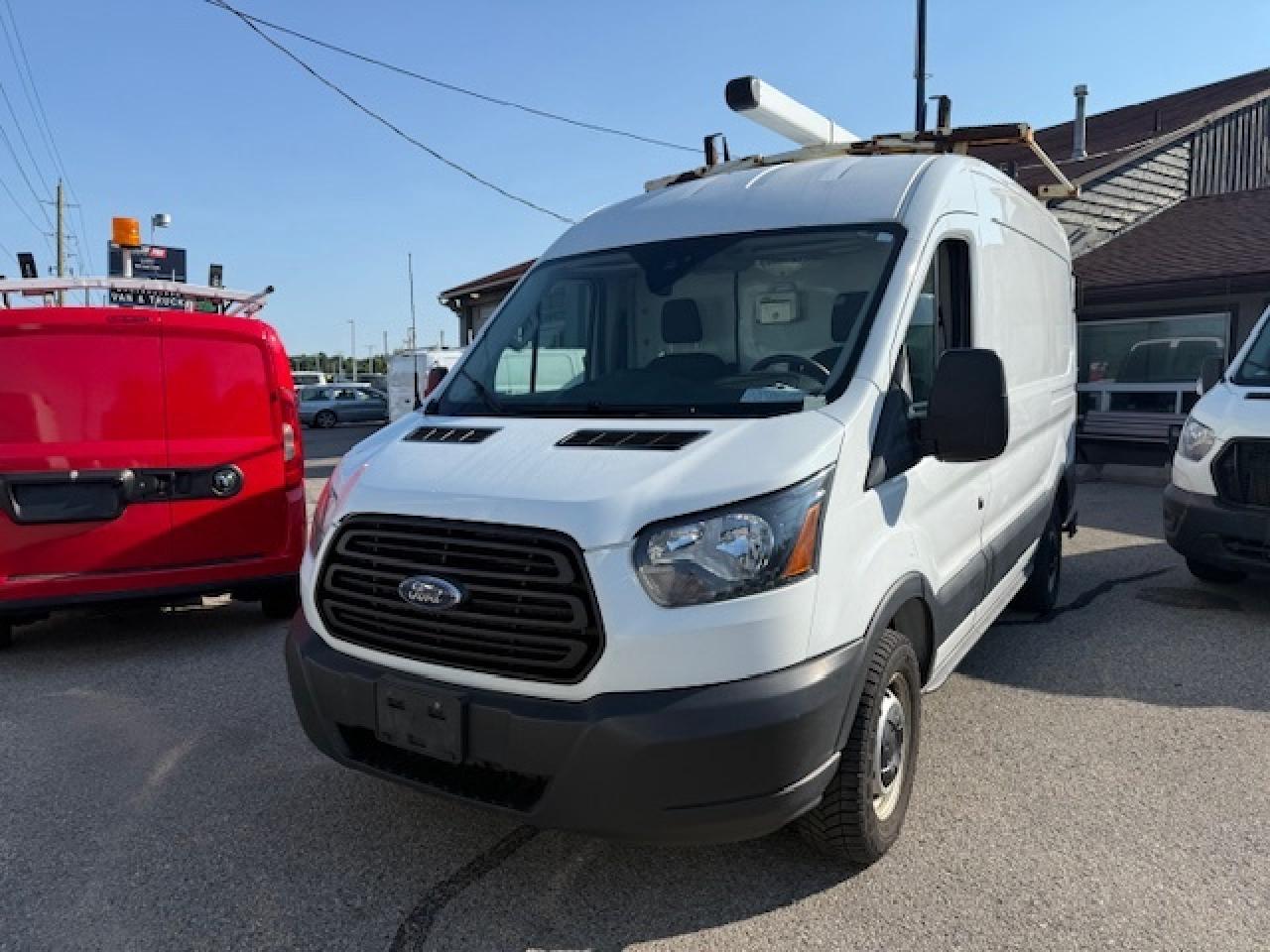 2019 Ford Transit Van T250 Mid Roof with Shelving, Divider, Roof Rack Photo