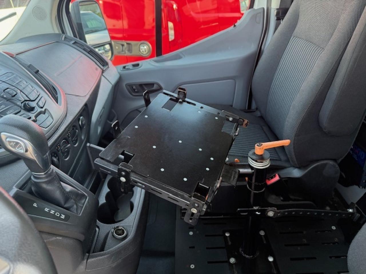 2019 Ford Transit Van T250 Mid Roof with Shelving, Divider, Roof Rack Photo