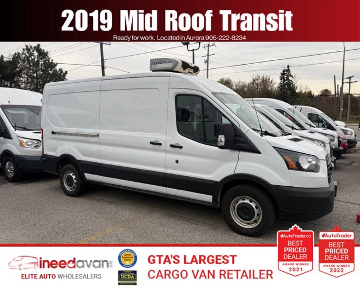 2019 Ford Transit Van T-250 148  Med Rf 9000 GVWR Sliding RH Dr Photo