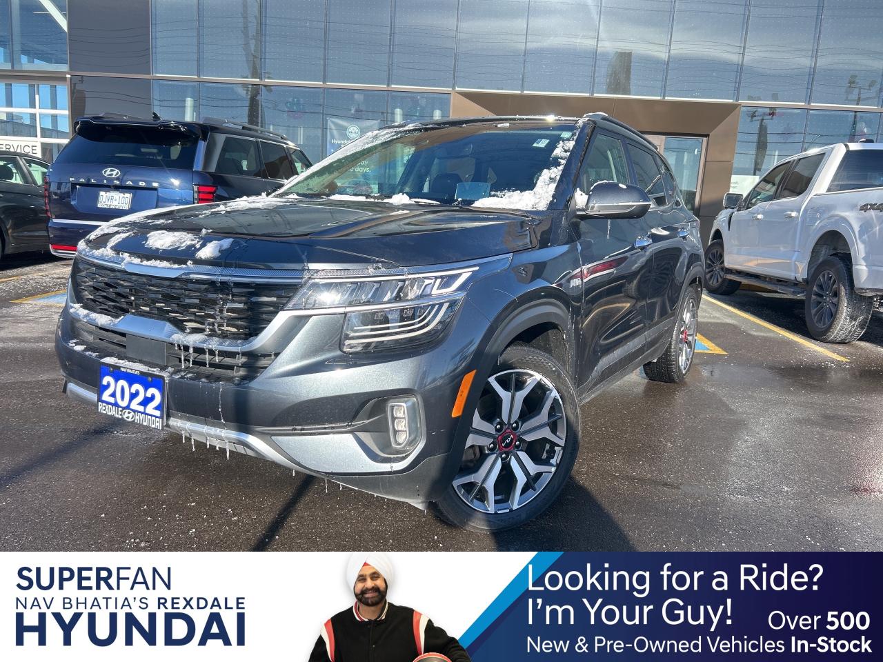 2022 Kia Seltos SX Turbo AWD w-Burgundy Interior Photo0