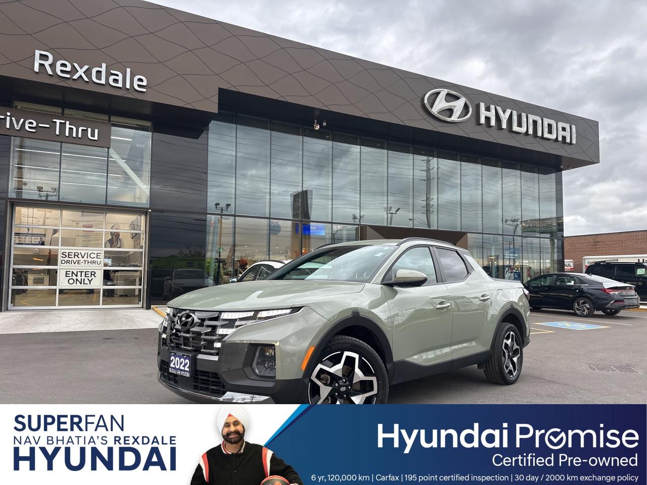 2022 Hyundai Santa Cruz Ultimate AWD wColour Pkg   Starting from 5.29% OAC Photo0