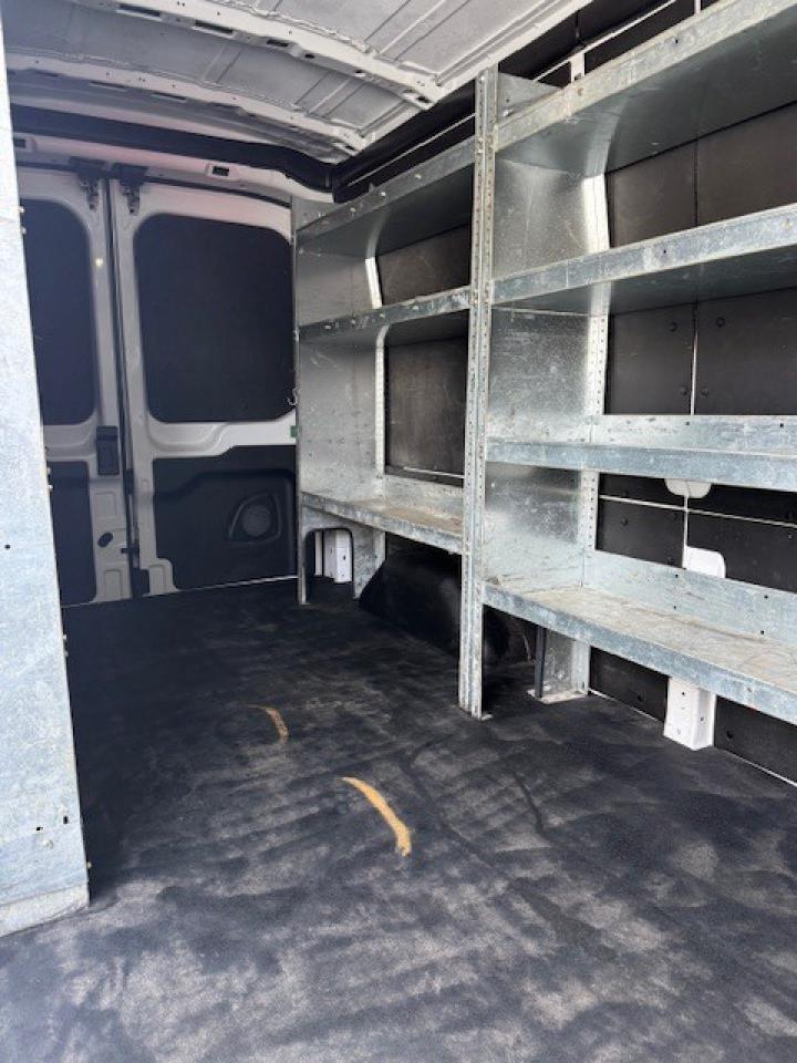 2023 Ford Transit Cargo Van 3 passenger, shelving, loaded, 59K Photo