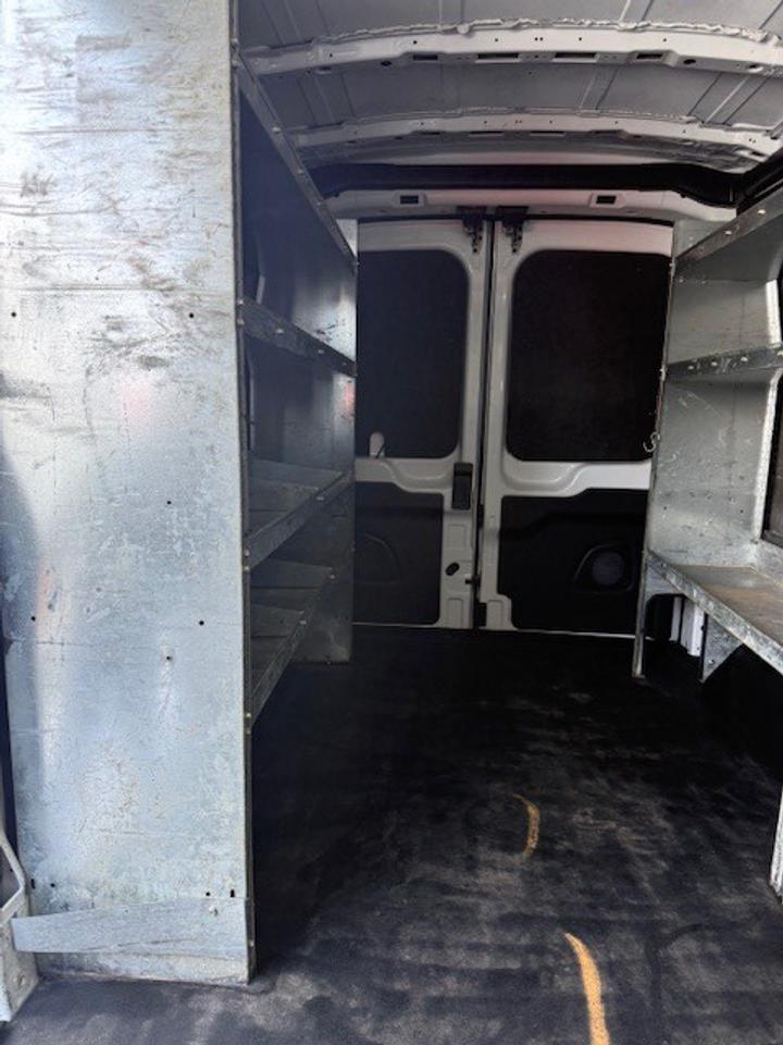 2023 Ford Transit Cargo Van 3 passenger, shelving, loaded, 59K Photo