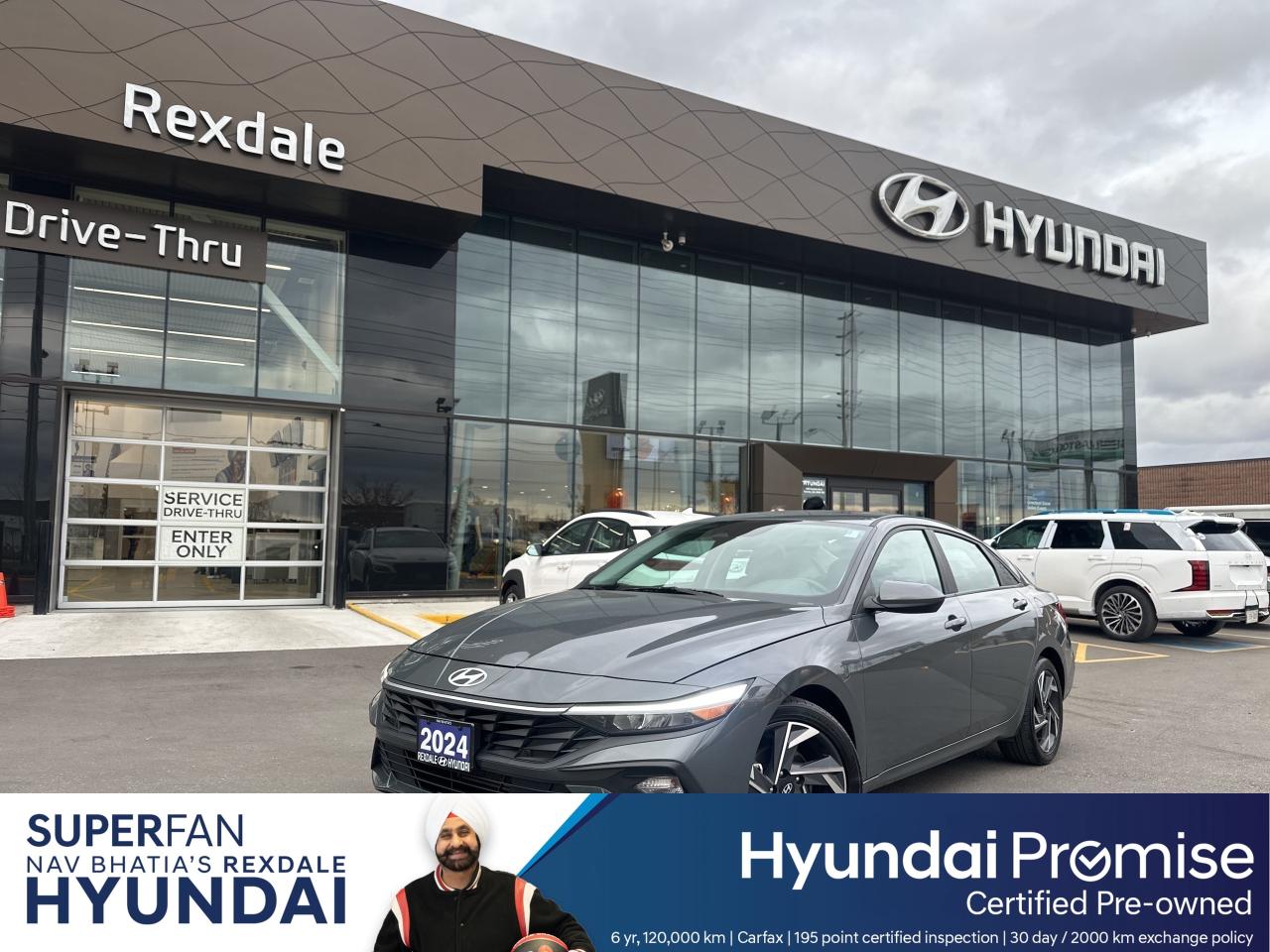 2024 Hyundai Elantra Preferred IVT w-Tech Pkg   Starting from 4.49% OAC Photo