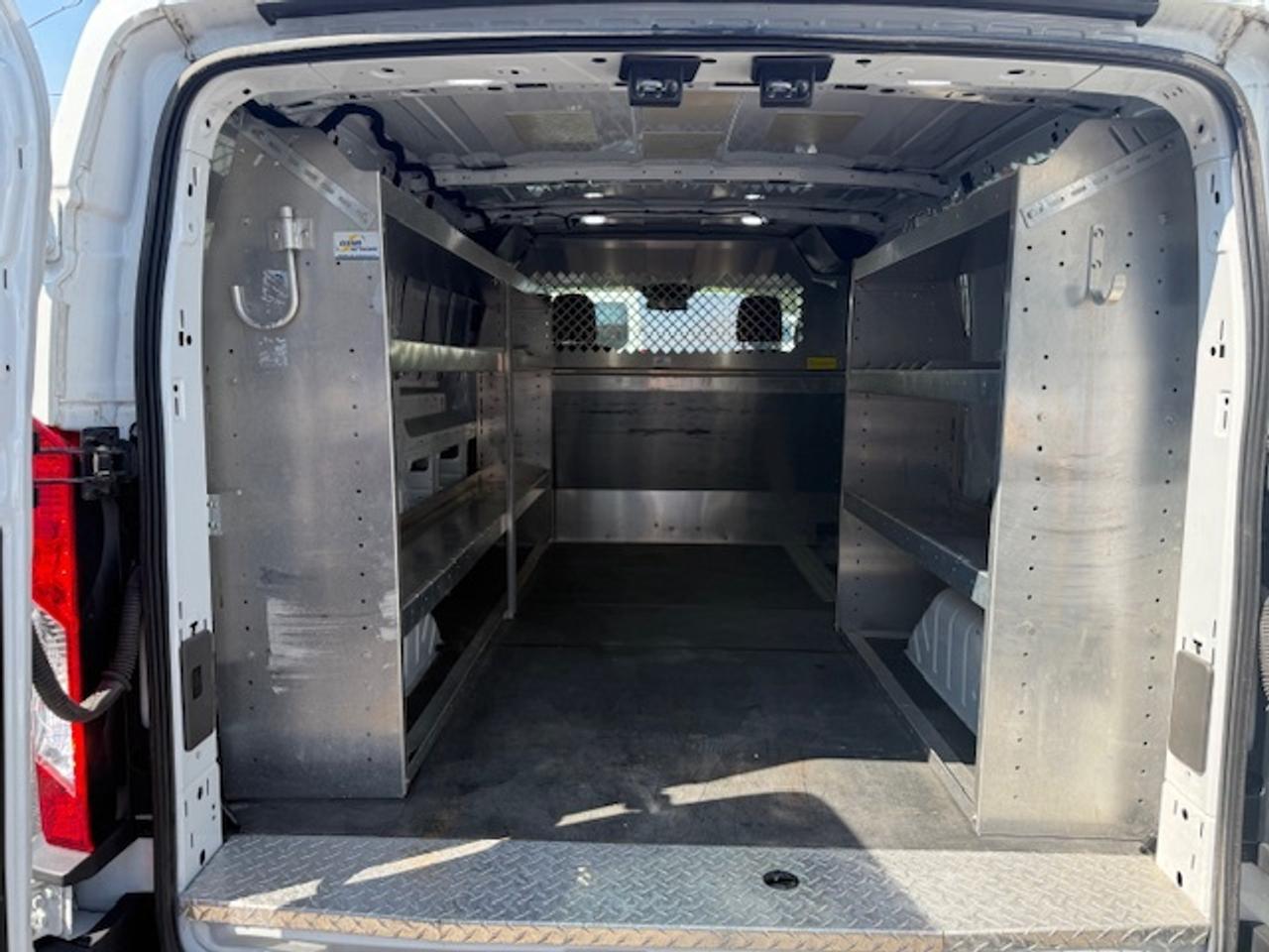 2020 Ford Transit Cargo Van Divider, Shelving, Power seat. Photo