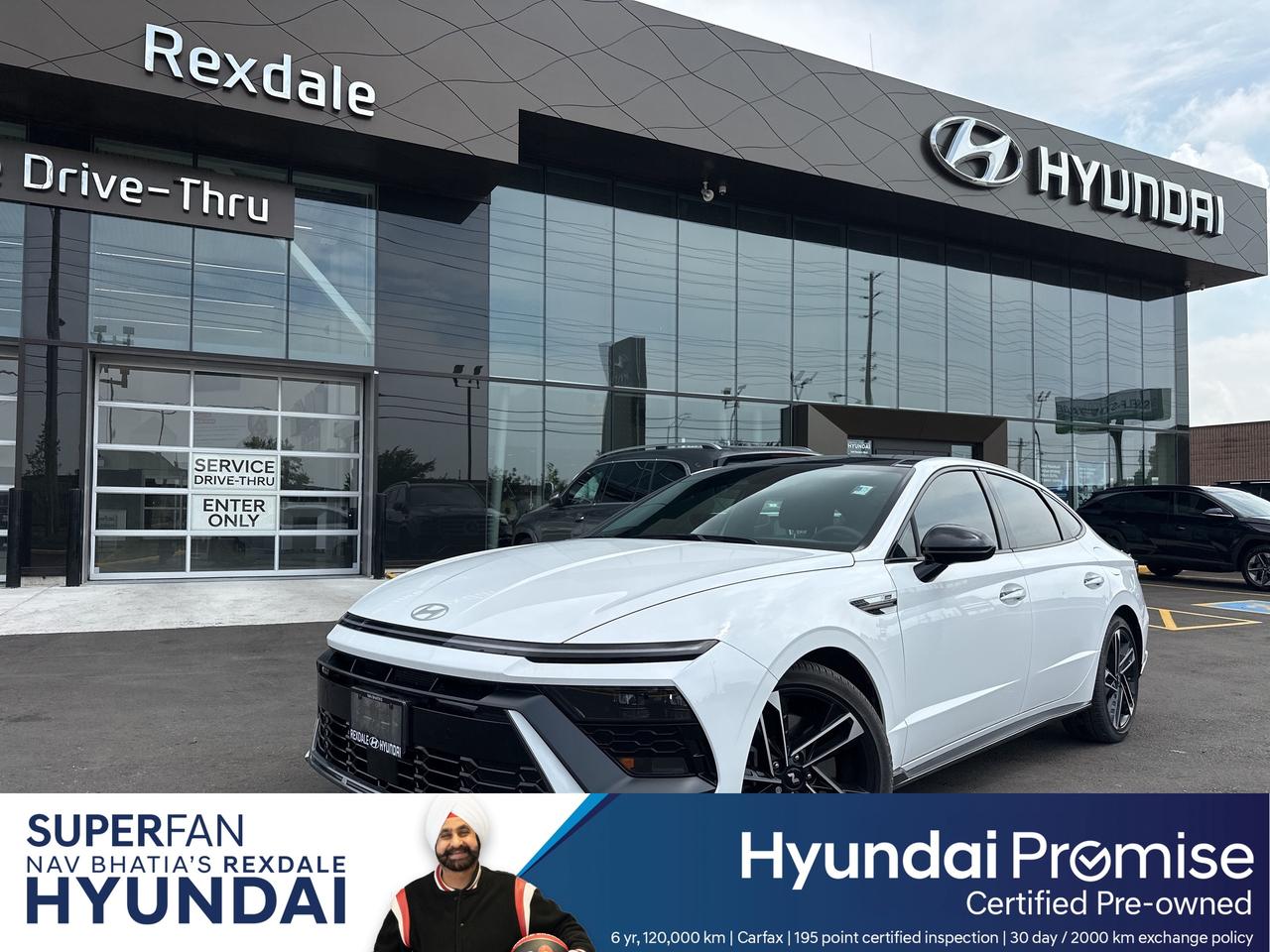 2024 Hyundai Sonata 2.5T N Line Ultimate FWD   Starting from 4.69% OAC Photo