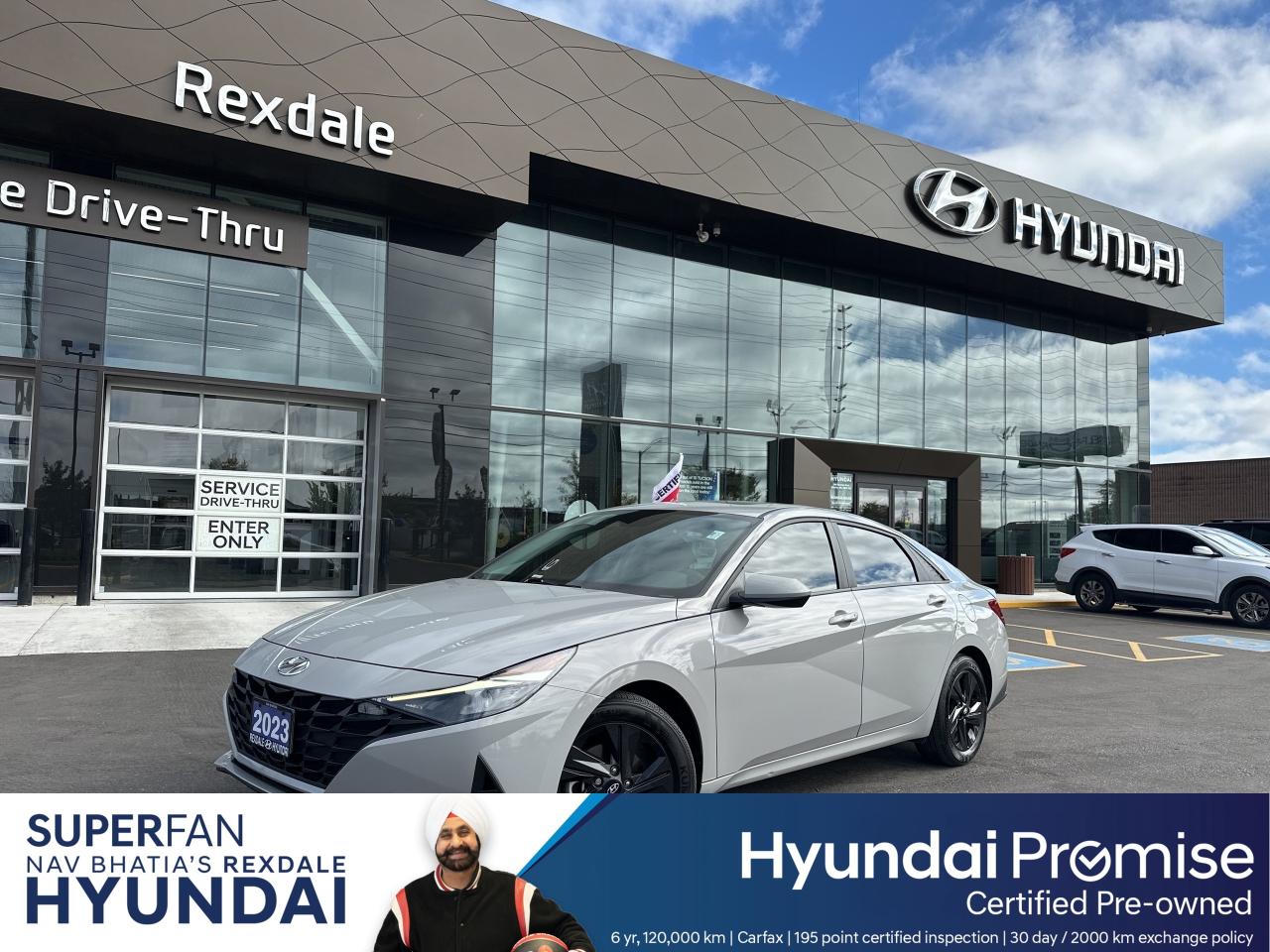 2023 Hyundai Elantra Preferred IVT w-Tech Pkg   Starting from 4.49% OAC Photo0