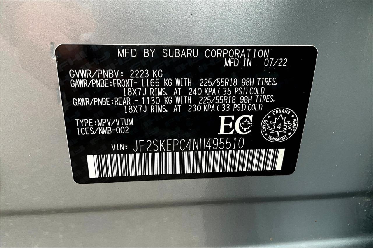 2022 Subaru Forester Limited AWD - CPO 3.99% FINANCING Photo