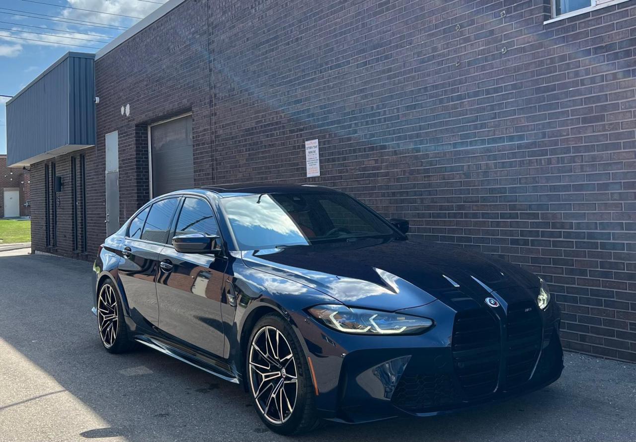 2023 BMW M3 LEATHER SEATS, SUNROOF, 360 CAM, CAR PLAY, MANUAL Photo2