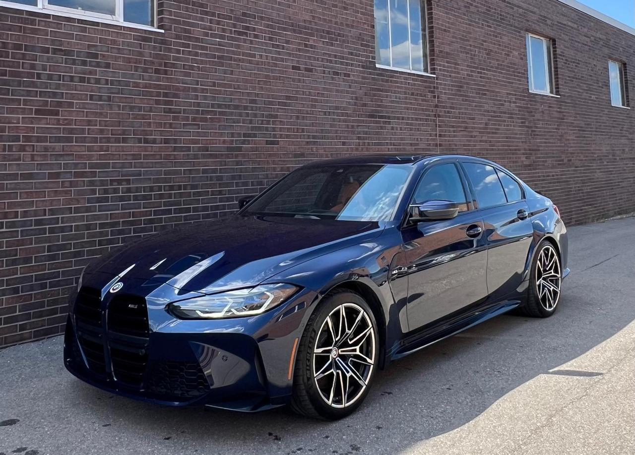 2023 BMW M3 LEATHER SEATS, SUNROOF, 360 CAM, CAR PLAY, MANUAL Photo