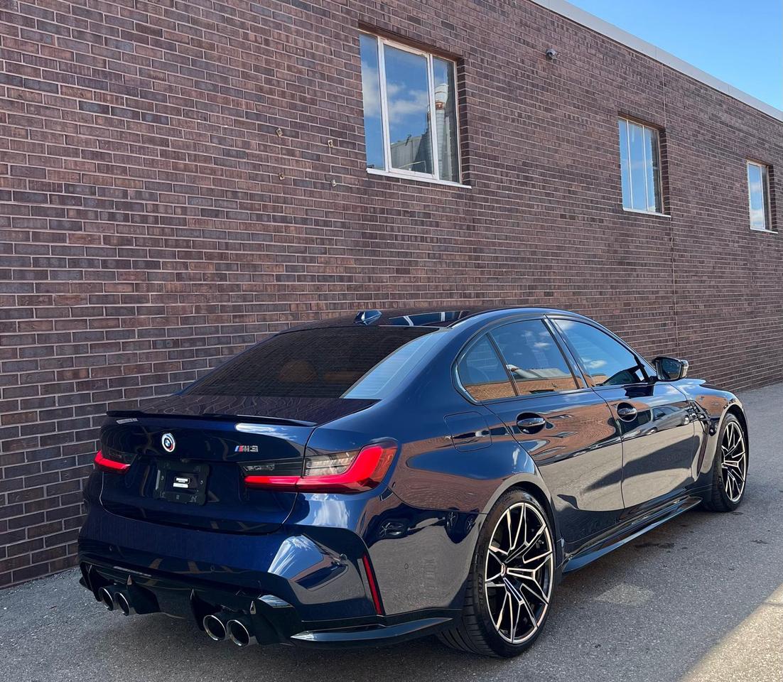 2023 BMW M3 LEATHER SEATS, SUNROOF, 360 CAM, CAR PLAY, MANUAL Photo3