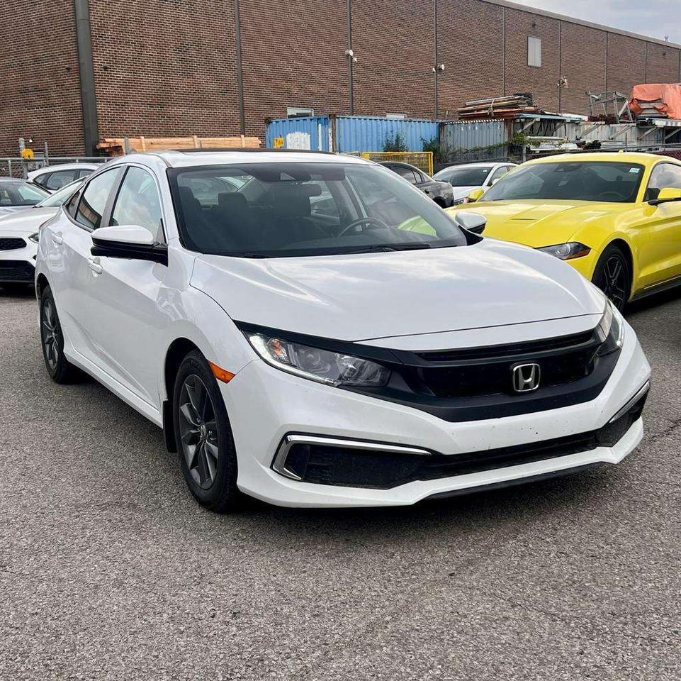 2019 Honda Civic EX CVT, SUNROOF, BACKUP CAM, HEATED SEATS Photo0
