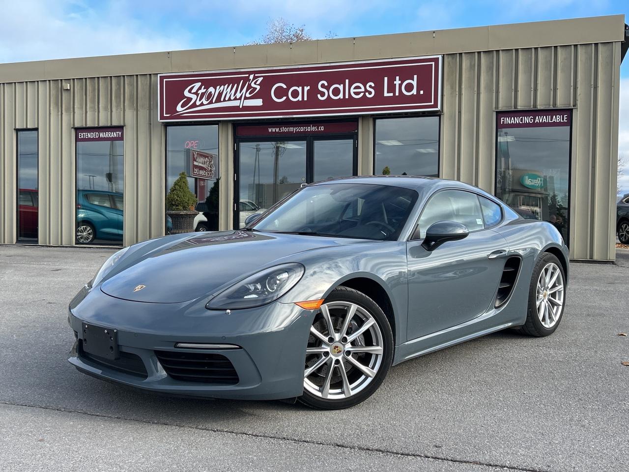 2017 Porsche 718 Cayman 718 CAYMAN **ONE OWNER** CALL NAPANEE 613-354-2100 Photo0