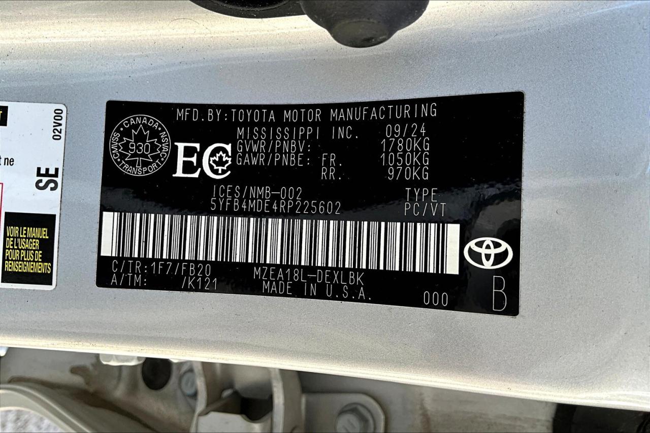 2024 Toyota Corolla LE   Heated Seats   Apple CarPlay/Android Auto Photo