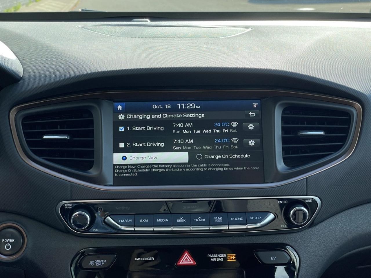 2018 Hyundai Ioniq Electric SE Cold Climate Package   No Accidents! HEAT PUMP! Photo