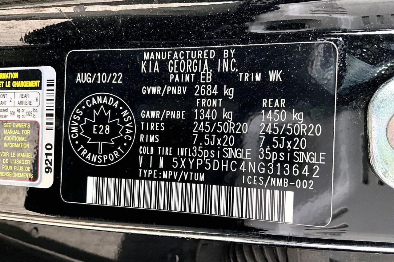 2022 Kia Telluride SX LIMITED   TOP OF LINE   NAVIGATION   PANO ROOF Photo