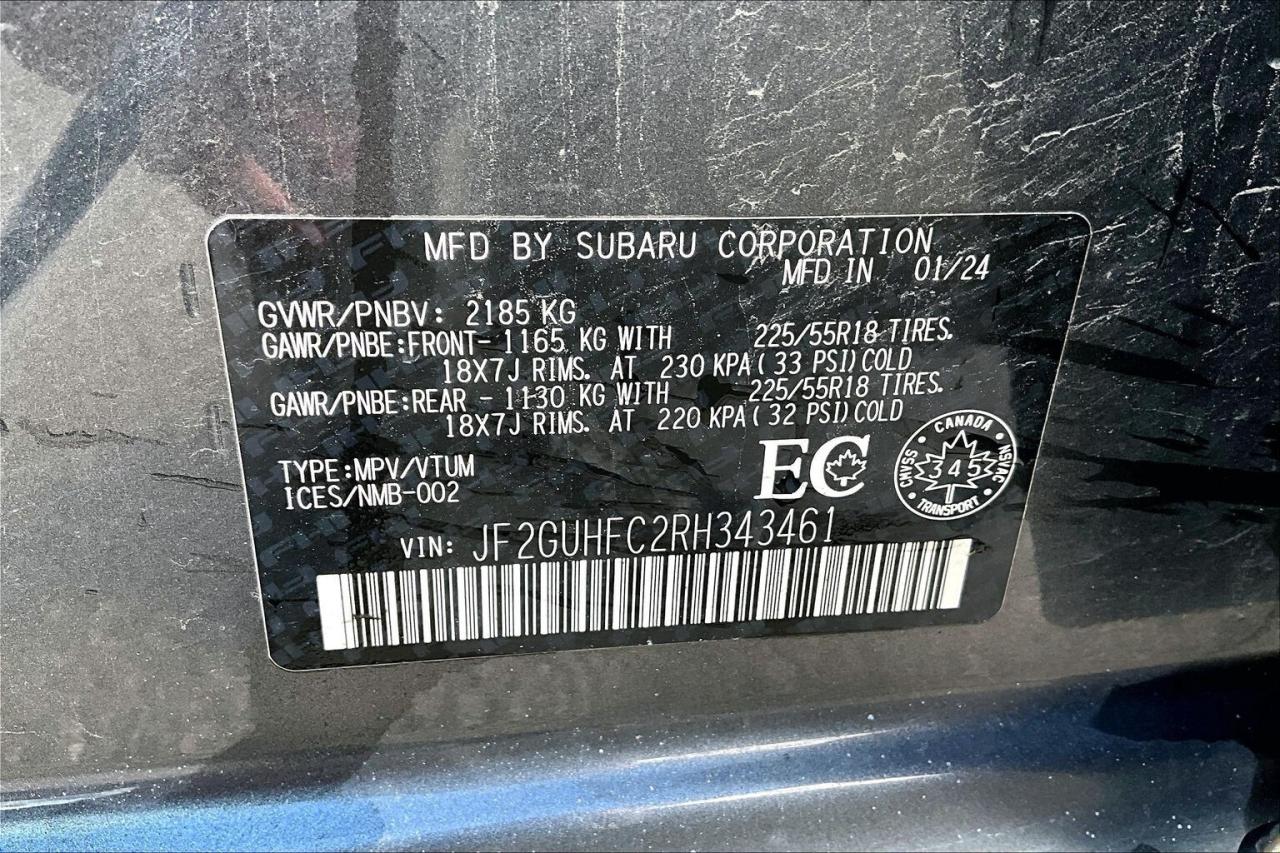 2024 Subaru Crosstrek Onyx AWD  - CPO 3.99% FINANCING Photo