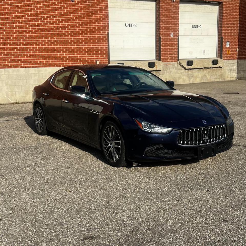 2015 Maserati Ghibli SQ4, SUNROOF, PADDLE SHIFT, NAV, BACKUP CAM Photo0