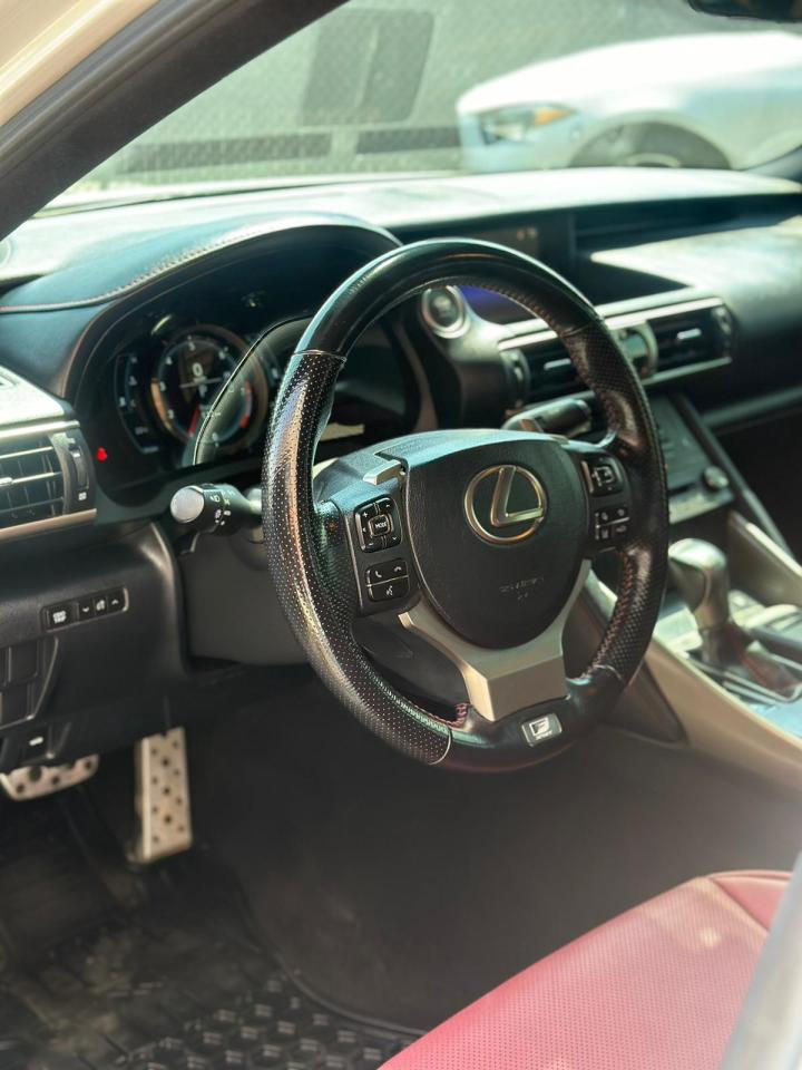 2020 Lexus IS F SPORT, AWD, CAMERA, RED LEATHER INT, SUNROOF Photo