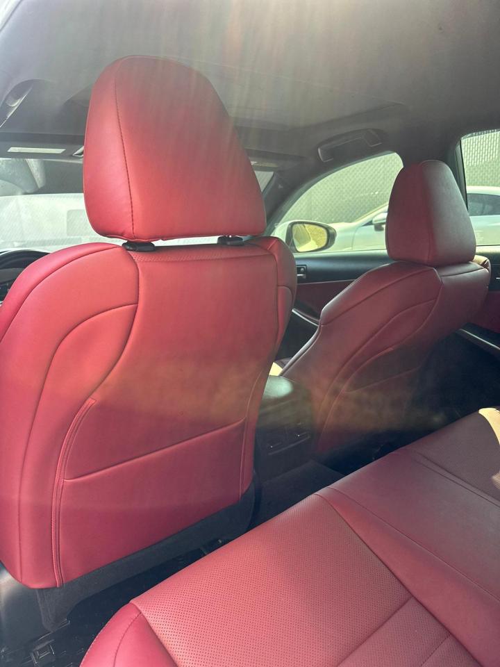 2020 Lexus IS F SPORT, AWD, CAMERA, RED LEATHER INT, SUNROOF Photo