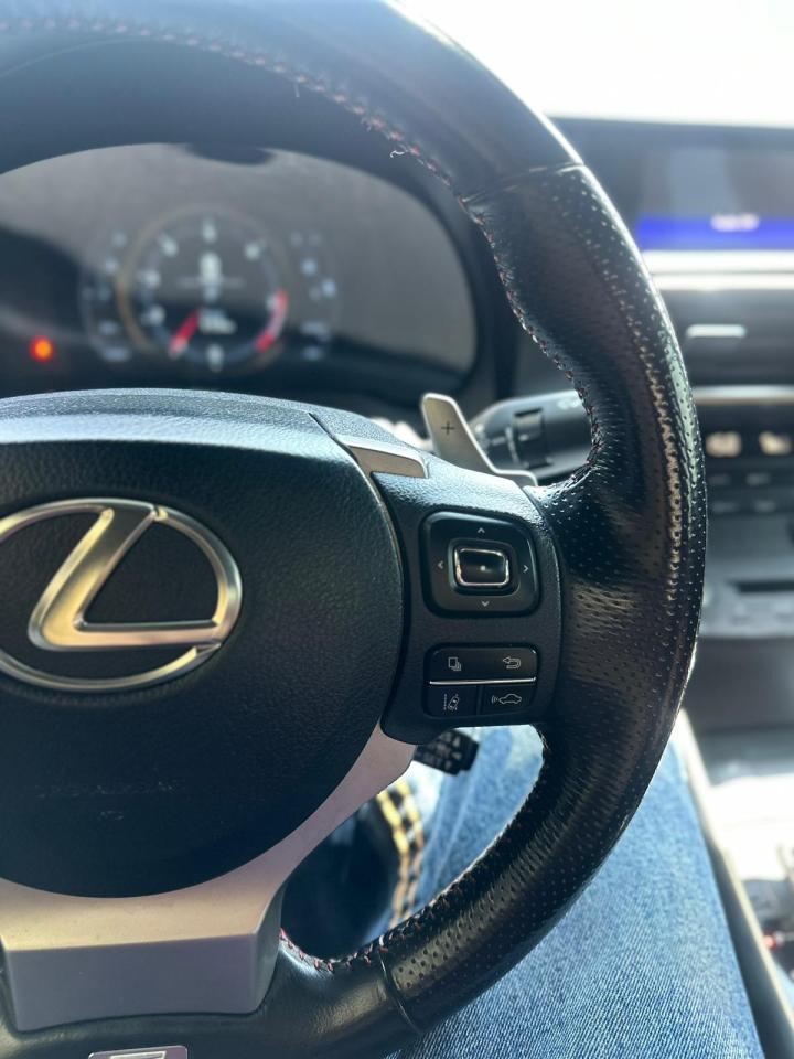 2020 Lexus IS F SPORT, AWD, CAMERA, RED LEATHER INT, SUNROOF Photo